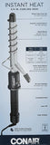 New in box! Conair Instant Heat 3/4 in Spiral Curling iron, 30-Second instant heat-up and 25 heat settings for every hair type