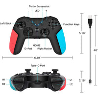 Pro Controller Wireless for Nintendo Switch,KUTIME Switch Pro Controller Remote Gamepad Joypad Joystick for Nintendo Switch Console