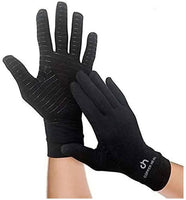 Copper Heal Arthritis Compression FULL Hand Gloves - Glove Rheumatoid Arthritis, Carpal Tunnel, RSI Osteoarthritis & Tendonitis Full Hand Fingers, Sz M!