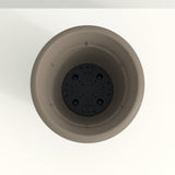 New Wayfair 10.25" H x 13" W x 13" D Cordeiro Self-Watering Polypropylene Pot Planter, charcoal Grey! Winner can buy 2nd one at winning bid!