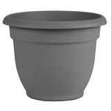 New Wayfair 10.25" H x 13" W x 13" D Cordeiro Self-Watering Polypropylene Pot Planter, charcoal Grey! Winner can buy 2nd one at winning bid!