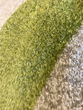 New ECARPETGALLERY Cosi Cream & Green Rug 3 Ft 11" X 5 Ft 7"! NOTE: Rug is Green NOT Yellow Close up in pictures!