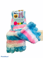 Cozy, Velvet Like & Highly Snuggable!! Cozy Toes Fuzzy Socks! Super stretchy fits all sizes!