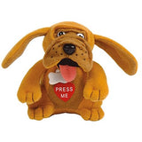 Just For Laughs crazy Animals Keychain Dog, Squeeze its belly for some hilarious laughing action