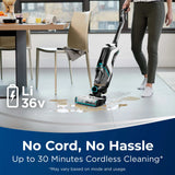 Was store display, tested, like new CrossWave Cordless Max Multi-Surface Wet Dry Vac! Retails $500+ No Box! Vacuum & Wash Your Floors with this Cordless Machine!