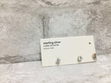 Nordstrom item! Sterling Silver Cubic Zirconia Studs!