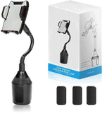 New in box! Universal Portable Cup Holder Cell Phone Car Mount with Adjustable Flexible Gooseneck