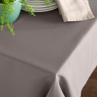 New 84" x 60" Wayfair Basics® Tablecloth in Dark Grey! Retails $56+