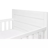 New in box! New Zealand Pine DaVinci Modena Toddler Bed in White! Mattress NOT Included! Note: 1 Footboard leg has paint chips could touch up with paint!