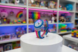 DAZZLE ME LIGHT UP WATCH! SILICONE STRAP WITH LIGHT UP FACE! Has New Battery
