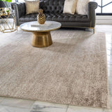 New Unique Loom Del Mar Collection Contemporary Transitional Beige Square Rug (8' 0 x 8' 0) Retails $325+