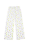 New Women's Smiley Plush Pajama Pants by Densley & Co. Sz L! Ultra Cozy!!