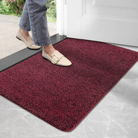 DEXI Indoor Door Mat Durable Front Door Mats for Entryway, Non Slip  Absorbent Re