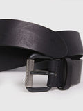 Brand new Diesel mens B-plate - Belt, 100% Cow leather, Black, Sz 95/38, Retails $70+