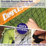 New Dimples Excel Soccer Goal Kids Soccer Net for Backyard 4'x3', 1 Pack