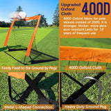 New Dimples Excel Soccer Goal Kids Soccer Net for Backyard 4'x3', 1 Pack
