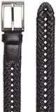 Brand new Dockers mens Braided Belt, Black, Sz 40!