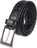 Brand new Dockers mens Braided Belt, Black, Sz 40!