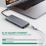 New Dodocool 14-IN-1 USB-C HUB! Keep your laptop charging while still providing power to each external device attached.