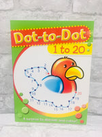Brand new Dot to Dot 1 TO 20 Paperback, 32 Pages! Each page is a surprise to discover & colour!