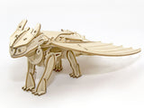 IncrediBuilds How To Train Your Dragon Toothless Deluxe Book & 3D Wood Model Kit