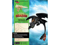 IncrediBuilds How To Train Your Dragon Toothless Deluxe Book & 3D Wood Model Kit