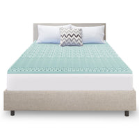 New Dream Serenity 1.5 inch Zoned Memory Foam Bed Topper in Double!