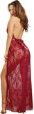 New DreamGirl Women's Lace Gown, G-String not included, Sz XL!