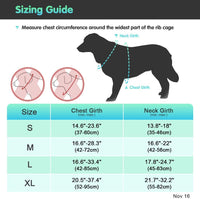 New Eagloo Dog Harness No Pull, Walking Pet Harness with 2 Metal Rings and Handle Adjustable Reflective Breathable Oxford Soft Vest Easy Control Front Clip Harness, Sz S!