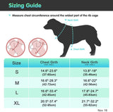 New Eagloo Dog Harness No Pull, Walking Pet Harness with 2 Metal Rings and Handle Adjustable Reflective Breathable Oxford Soft Vest Easy Control Front Clip Harness, Sz S!