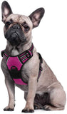 New Eagloo Dog Harness No Pull, Walking Pet Harness with 2 Metal Rings and Handle Adjustable Reflective Breathable Oxford Soft Vest Easy Control Front Clip Harness, Sz S!