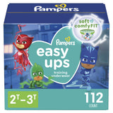 New in box! Pampers Easy Ups Boys Training Underwear, Giant Pack, 2T-3T, 16-34 lb, 112 count!
