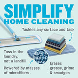 New E-Cloth Home Cleaning Set, Microfiber Cleaning Cloth & Microfiber Mop Combo, Set of 10! Retails $117+