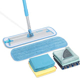 New E-Cloth Home Cleaning Set, Microfiber Cleaning Cloth & Microfiber Mop Combo, Set of 10! Retails $117+