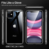ESR Essential Zero for iPhone 11 Case, Slim Clear Soft TPU, Flexible Silicone Cover for iPhone 11 6.1-Inch (2019), Clear