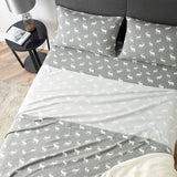 New Eddie Bauer - Flannel Collection Cotton Bedding Sheet Set, Pre-Shrunk & Brushed for Extra Softness, Comfort, and Cozy Feel, Queen, Elk Grove, Retails $95+