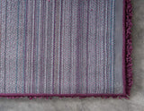 Unique Loom Turkish Solid Shag Area Rug, 3 x 5, Eggplant Purple! Stain Resistant! Made in Turkey! Retails $162 W/Tax!