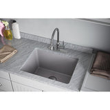 Elkay Perfect Removable Basket Strainer Kitchen Sink Drain, Greystone - Made in Scotland! Retails $60+
