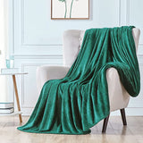 New Walensee Fleece Blanket Plush Throw Fuzzy Lightweight (60x80 Emerald Green) Super Soft Microfiber Flannel Blanket