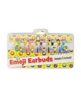 Emoji Earbuds – 5 Pairs of Assorted Emoji Earbuds! Retail $19.99