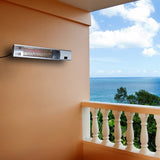 Ener-G+ HEA-21545 Outdoor Ceiling or Wall Mounted Electric Patio Heater/Infrared Heater, 1500W! Retails $199+