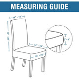 New Wayfair Enova Home SET OF 6 Soft Thick Solid Velvet Fabric Stretchy Universal Dining Chair Slipcovers (Dark Blue), Retails $27+ Winner can buy up to 5 more at winning bid!