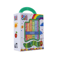 Eric Carle Take-Along Library Board books! Rounded corners and a tiny footprint make each book perfect for little hands.