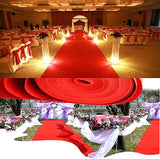 New Red Carpet Event Runner, 3.3ft x 33ft Hollywood Birthday Party Decorations Red Carpet Event Runner for Indoor Or Outdoor Use by RZMY! Retails $309+