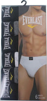 New in package! Everlast Men's Briefs - Pack of 6, sz XL! INcludes 3 Grey, 3 Black