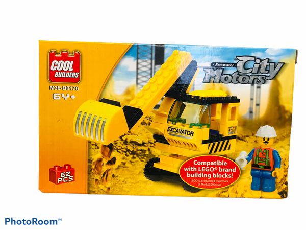 Brand new Cool Builders Miniature Lego Building set! Compatible with Lego Brand Building Blocks!