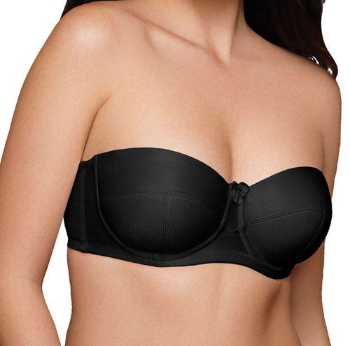New in package! Exquisite FORM® Fully - 9602503 - 4-Way Convertible Strapless Bra, Black Sz 38D!