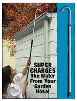 Brand new, no box! EZ Blaster Power Washer, Super charges the water from your garden hose! The EZ Blaster's rust-proof aluminum telescoping wand reaches up to 56" high!