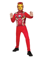 Marvel Comics Iron Man Costume Captain America Civil War Jumpsuit Mask Boys 8-10