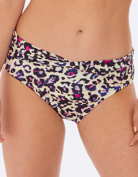 New with tags! FANTASIE  Bonito Twist Bikini Brief Amethyst, Sz XL! Retails $45+